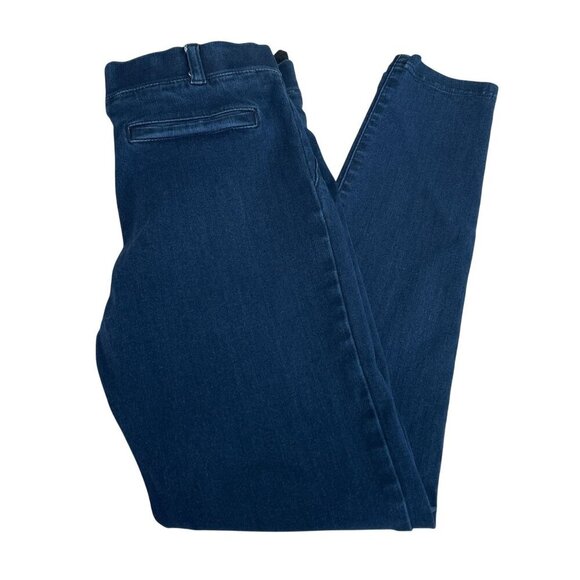 Betabrand Mid-Rise Indigo Slim Skinny Ankle Jegging Jeans Stretch‎ Blue Women S - Picture 10 of 10